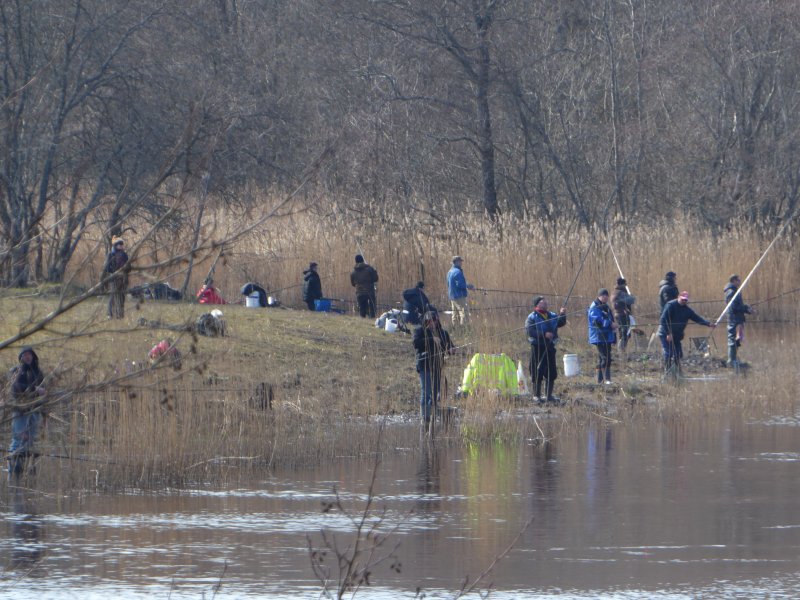 Kalastajad Tuudi jõel. Foto: Raino Rosin