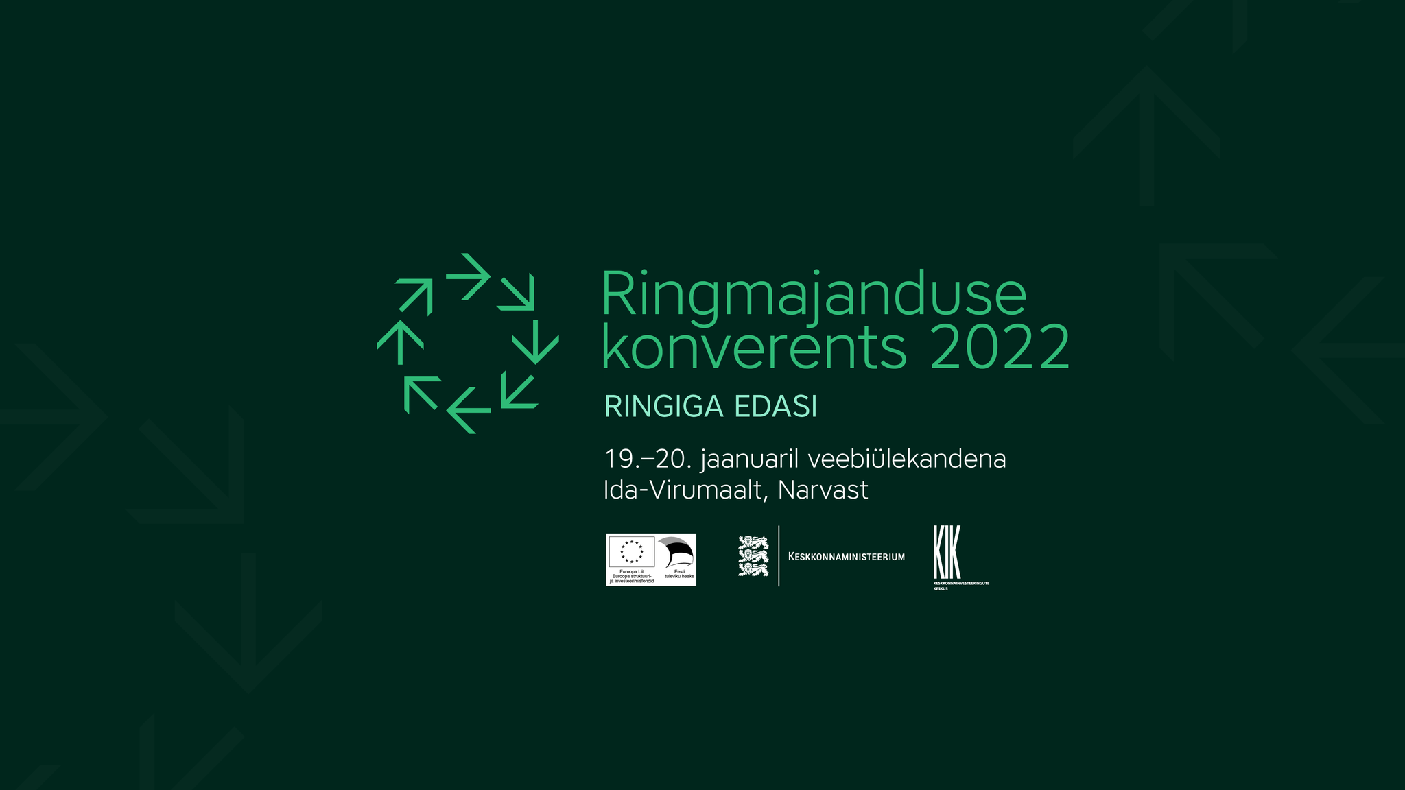 Ringmajanduse konverents 2022. Ringiga edasi.