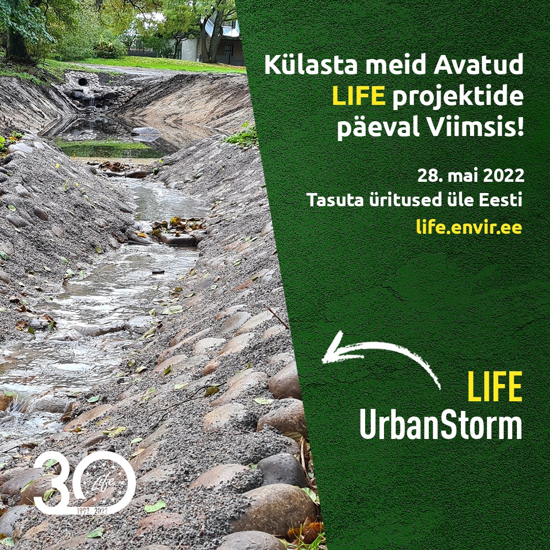 Avatud LIFE projektide päeva plakat
